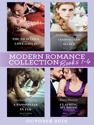 cover image of Modern Romance October 2019 Books 1-4